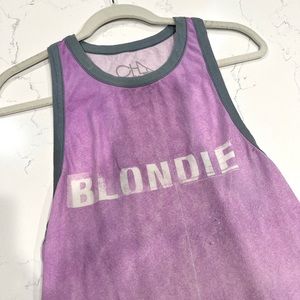 Chaser Brand “Blondie” Retro Purple Muscle Tank